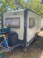 Caravan Knaus Eiffelland Deseo wit 2006, Particulier, Luifel, 4 tot 5 meter, Knaus