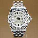 Breitling Galactic 41 Diamonds A49350, Staal, Gebruikt, Staal, Breitling