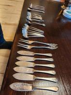 Zilveren Bestek Set - Libelle, Vis, Mosterd, Ophalen of Verzenden