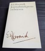 Ed. Hoornik. Journalistiek proza en brieven., Ophalen, Gelezen, Nederland