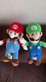 Super Mario & Luigi Knuffels - 30cm, Kinderen en Baby's, Speelgoed | Knuffels en Pluche, Ophalen of Verzenden, Zo goed als nieuw