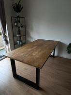 Eettafel – hout 200x100 cm, 200 cm of meer, Zo goed als nieuw, Rechthoekig, 50 tot 100 cm