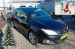 Seat Ibiza 1.4 63KW 3-DRS BJ 2009 Zwart ZEER NETTE AUTO!!, Auto's, Voorwielaandrijving, Stof, 4 cilinders, Bedrijf