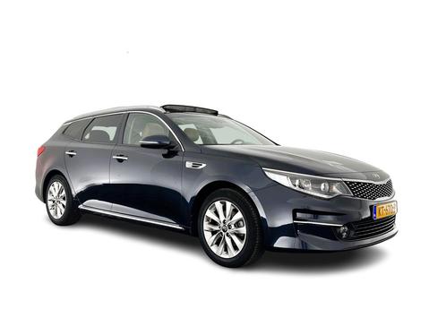 Kia Optima Sportswagon 1.7 CRDi DynamicLine *PANO | FULL-LEA, Auto's, Kia, Bedrijf, Te koop, Optima Sportswagon, ABS, Achteruitrijcamera