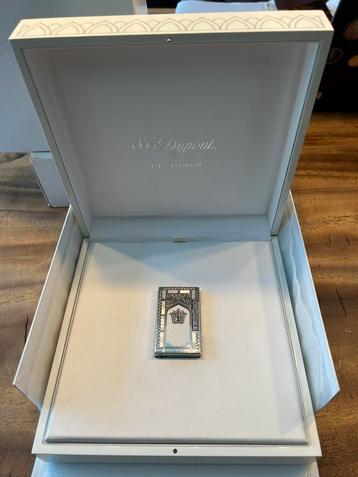 St Dupont Taj Mahal Mother Of Pearl aansteker, full set! beschikbaar voor biedingen