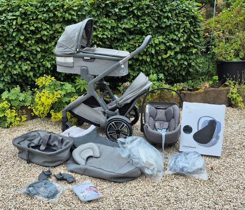 Nuna Demi Grow overcompleet + Cybex Cloud Z, Kinderen en Baby's, Kinderwagens en Combinaties, Gebruikt, Combiwagen, Overige merken