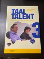 Taal Talent 3 Boek nederlands leren NT2 B2, Nieuw, Ophalen