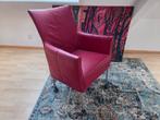Luxe Rode Fauteuil / Bureaustoel model Charly, Huis en Inrichting, Ophalen, Gebruikt, Rood, Eén
