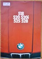 (578) BMW, BMW 5-Serie 1981. Folder 34blz., BMW, Ophalen of Verzenden, Zo goed als nieuw