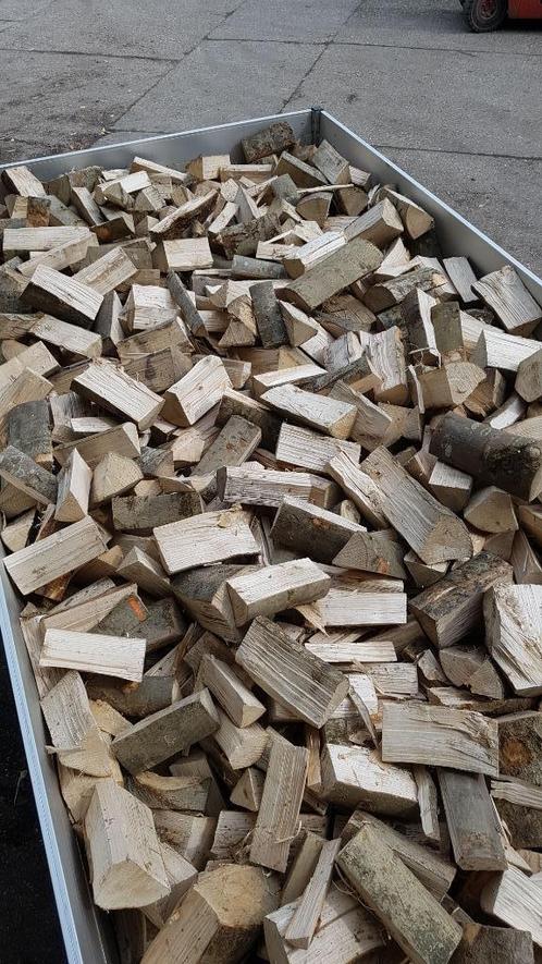 haardhout DROOG essenhout met beetje esdoorn openhaardhout, Tuin en Terras, Haardhout, Blokken, Overige houtsoorten, Minder dan 3 m³