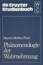 Maurice Merleau-Ponty Phänomenologie der Wahrnehmung, Boeken, Ophalen of Verzenden, Nieuw