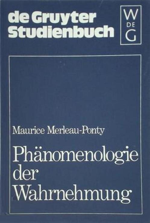 Maurice Merleau-Ponty Phänomenologie der Wahrnehmung, Boeken, Filosofie, Nieuw, Ophalen of Verzenden