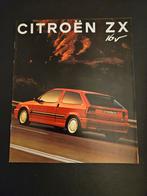 Brochure Citroën ZX 16v 1992, Ophalen of Verzenden, Zo goed als nieuw, Citroën
