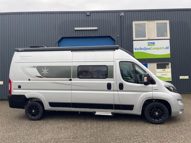 Karmann Davis Lifestyle 600 met LENGTEBEDDEN en DAKAIRCO!!, Caravans en Kamperen, Campers, Bedrijf, tot en met 4, Buscamper of Camperbus