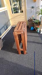 Opklapbare Teakhouten Tuintafel, Tuin en Terras, Tuintafels, Ophalen, Gebruikt, Rechthoekig, Teakhout