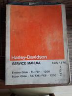 Service Manual HARLEY DAVIDSON, Motoren, Handleidingen en Instructieboekjes