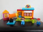 Lego duplo kermis schiettent, Kinderen en Baby's, Speelgoed | Duplo en Lego, Ophalen of Verzenden, Zo goed als nieuw, Complete set