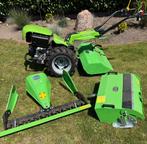 Tuintrekker Set Werktuigdrager Lampacrescia Mgm Diesel, Balkmaaier, Ophalen, Zo goed als nieuw, 50 cm of meer