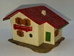 Huis met balkon in spoor n, Hobby en Vrije tijd, Modeltreinen | N-Spoor, Gebruikt, Jouef, Gelijkstroom of Wisselstroom, Brug, Tunnel of Gebouw