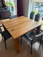 4 persoons tafel, Huis en Inrichting, Ophalen, Gebruikt, 100 tot 150 cm, Vijf personen of meer