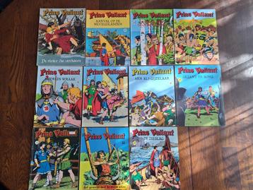 11x Prins Valiant stripboeken beschikbaar voor biedingen