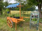 Kraampje met bloemen en moestuin planten, Ophalen, Volle zon, Groenteplanten, Eenjarig