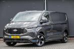 Ford Transit Custom L2H1 2.5 PHEV 233Pk | Sport | Plug In Hy, Auto's, Bestelauto's, 232 pk, Gebruikt, Zwart, 4 cilinders