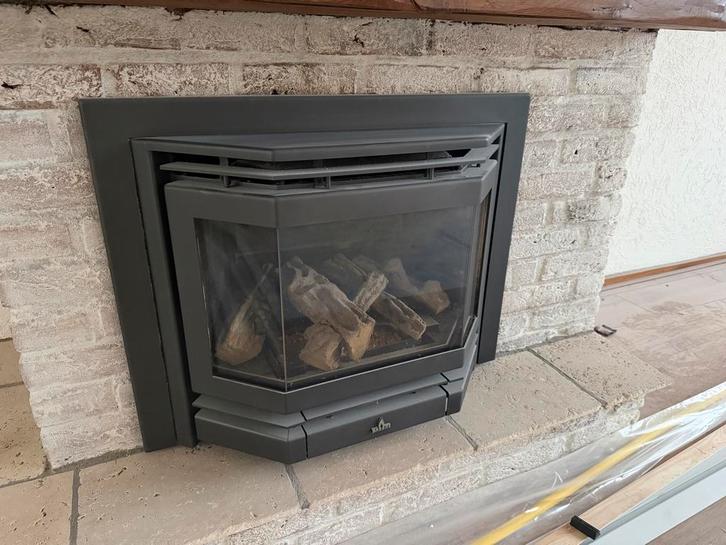 Barbas Gashaard - Gebruikt, 72x60cm, Huis en Inrichting, Haarden, Gebruikt, Gashaard, Ophalen