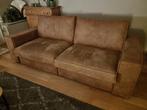 Gratis bank cognac kleur, Huis en Inrichting, Ophalen of Verzenden, Gebruikt