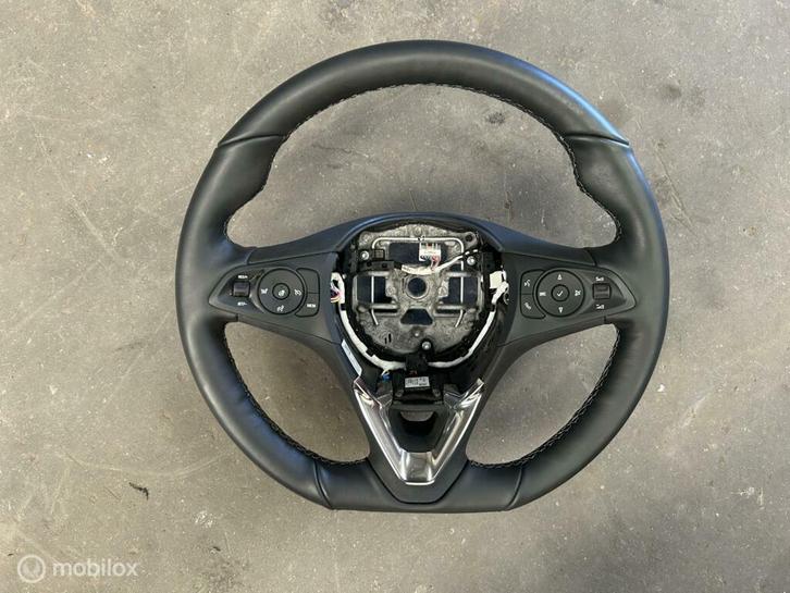 Stuurwiel leder Opel Corsa F 1.2 GS Line ('19->), Auto-onderdelen, Besturing, Opel, Gebruikt, Ophalen of Verzenden