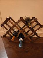 Vintage harmonica wijnrek, Ophalen of Verzenden, Zo goed als nieuw, Metaal, Minder dan 50 cm