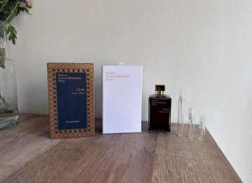 Maison Francis Kurkdjian Oud Satin Mood Sample/Decant/Tester beschikbaar voor biedingen