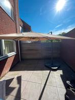 Zweefparasol met verzwaarde voet, Ophalen, Gebruikt, 2 tot 3 meter, Zweefparasol