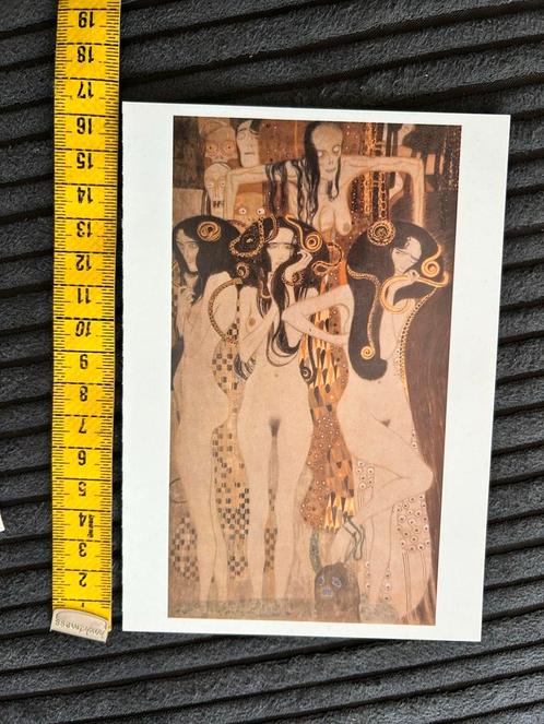 A.108.Kunstkaart Gustav Klimt, Verzamelen, Ansichtkaarten | Themakaarten, Ongelopen, Ophalen of Verzenden