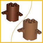 lego boomstam bruin (12) en licht bruin (1), Kinderen en Baby's, Speelgoed | Duplo en Lego, Ophalen of Verzenden, Nieuw, Losse stenen