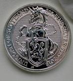 Queens Beasts unicorn of Scotland , zilveren munt, 2oz, Postzegels en Munten, Ophalen of Verzenden, Zilver
