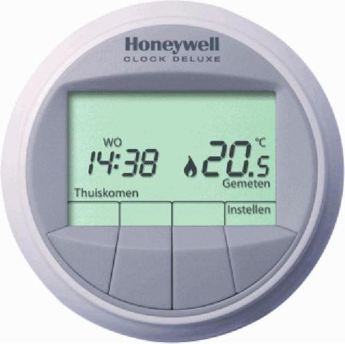 Klokthermostaat Honeywell clock de Luxe, Doe-het-zelf en Verbouw, Thermostaten, Gebruikt, Ophalen