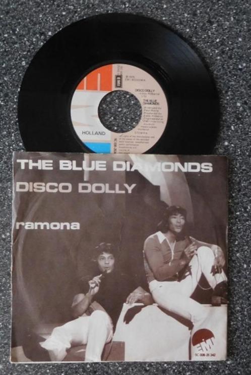 The Blue Diamonds - disco dolly (vanaf € 2,00), Cd's en Dvd's, Vinyl | Nederlandstalig, Ophalen of Verzenden