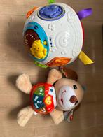 Vtech Dierendraaibal en knuffel en speel puppy, Ophalen, Zo goed als nieuw, 6 maanden tot 2 jaar
