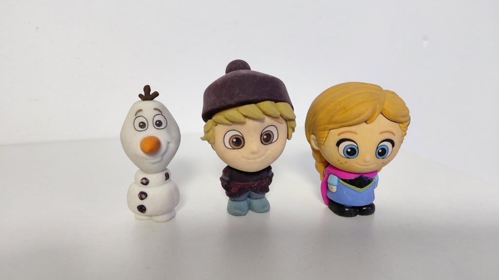 3 frozen Disney poppetjes, Verzamelen, Poppetjes en Figuurtjes, Ophalen of Verzenden, Zo goed als nieuw