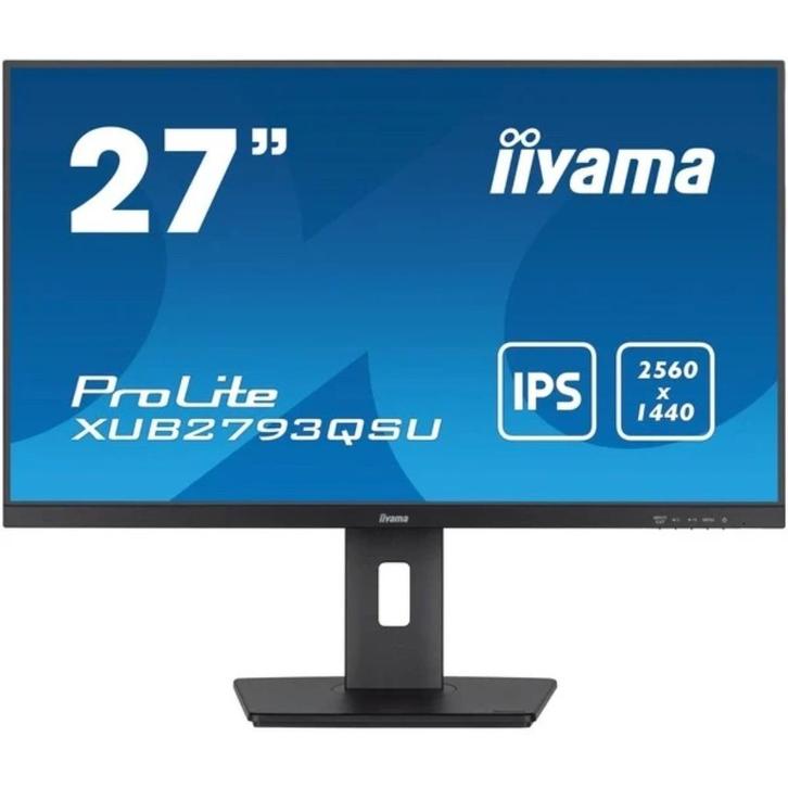 iiyama ProLite XUB2793QSU-B7, Computers en Software, Monitoren, Nieuw, 60 Hz of minder, DisplayPort, HDMI, Ingebouwde speakers