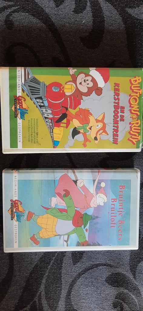 Buttons & Rusty + Bruintje Beers VHS - Kinderfilms, Cd's en Dvd's, VHS | Kinderen en Jeugd, Ophalen of Verzenden