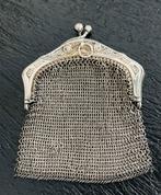 Antiek zilveren beursje voor een chatelaine gekeurd zilver, Antiek en Kunst, Verzenden, Zilver