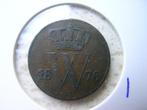 Cent 1876 (nr 1), Postzegels en Munten, Munten | Nederland, Ophalen of Verzenden, Koning Willem III, 1 cent, Losse munt