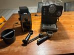 DeLonghi Koffiemaler + Quigg Espressomachine, Witgoed en Apparatuur, Ophalen, Gebruikt, Koffiemachine, Koffiebonen