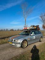 BMW 320i E46, Zwart, Stationwagon, Handgeschakeld, Zilver of Grijs