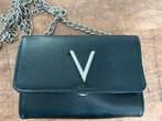 Valentino tasje schoudertas crossbody zwart zilver, Ophalen of Verzenden, Zo goed als nieuw, Zwart, Schoudertasje