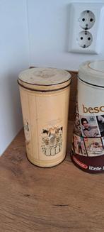 3 oude beschuitbussen o.a Hill, fabeltjeskrant, Antiek en Kunst, Ophalen