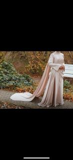 Abiye lichtroze maat 38/40, Galajurk, Zo goed als nieuw, Roze, Ophalen