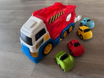 Speelgoed Auto Transporter - Leuke Geluidjes! beschikbaar voor biedingen